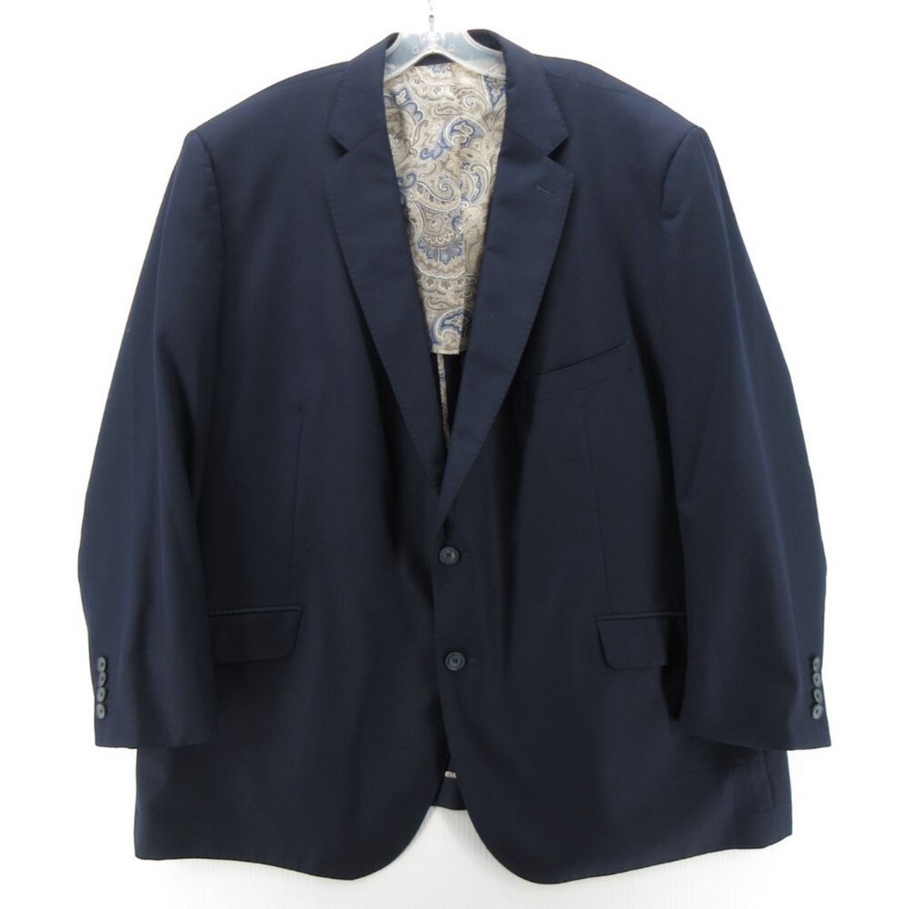 J Hilburn Sport Coat 54 Vitale Barberis Canonico Blazer Wool Jacket